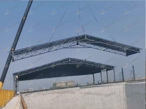 蓝海回填池8000㎡膜结构加盖
